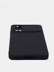 Черный чехол для Xiaomi Poco X4 Pro 5G, с матовым покрытием и защитой вокруг модуля камер