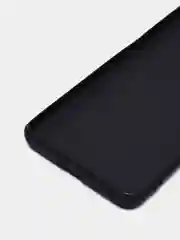 Черный чехол для OnePlus 10 Pro силиконовый BROSCORP матовый/ прозрачный с бортиком защитой камер