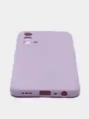 Сиреневый силиконовый чехол BROSCORP для Realme GT Master Edition матовый тонкий бортик вокруг камер