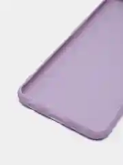 Сиреневый силиконовый чехол BROSCORP для Realme GT Master Edition матовый тонкий бортик вокруг камер