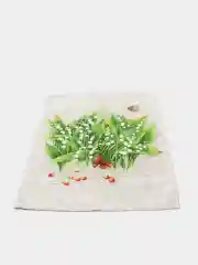 Бежевый полотенца кухонные