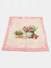 Розовый полотенца кухонные