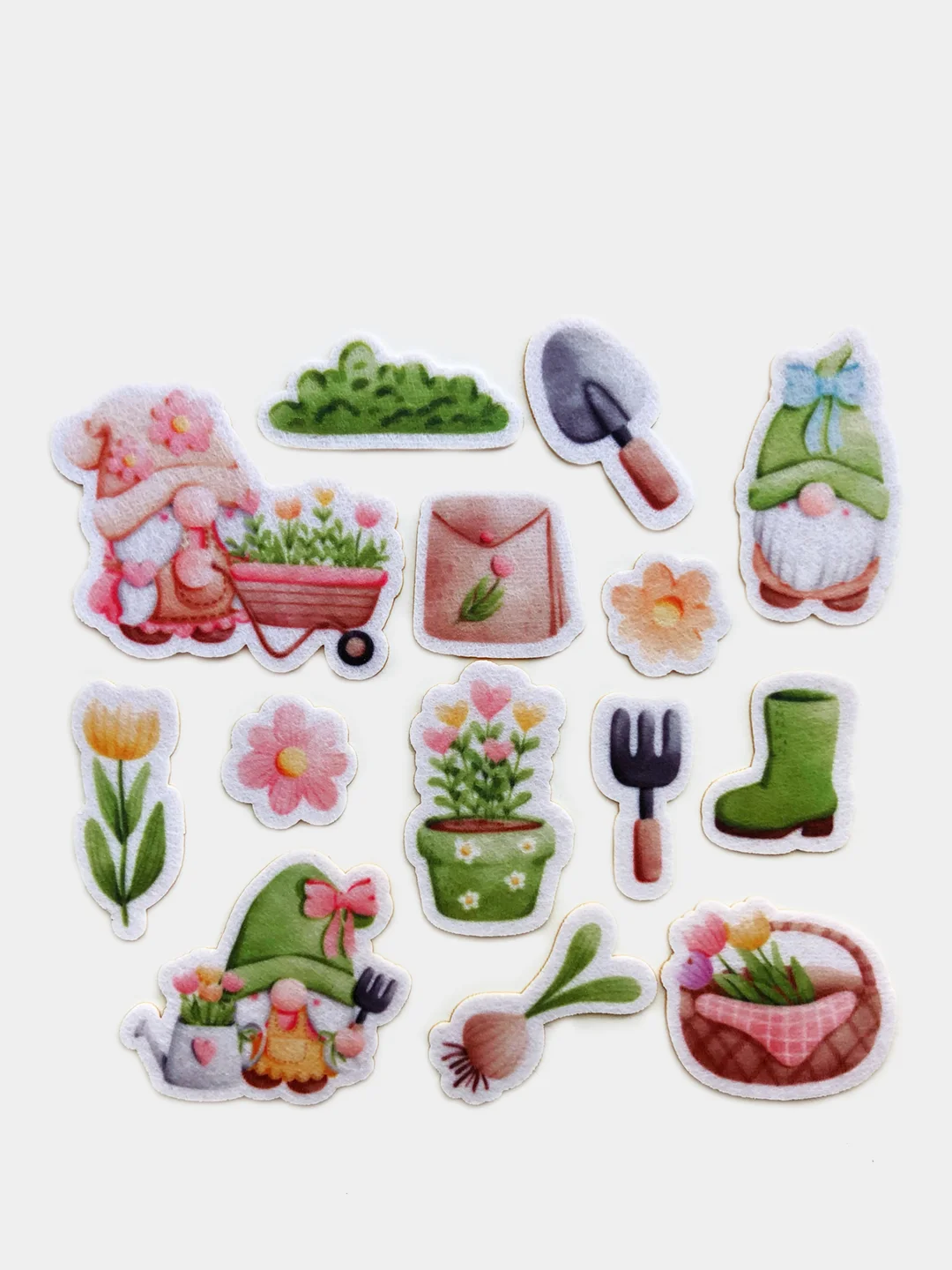 Наклейки из фетра для детей