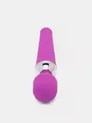 Фиолетовый вибратор вагинальный силиконовый с зарядкой USB, с гибкой головкой