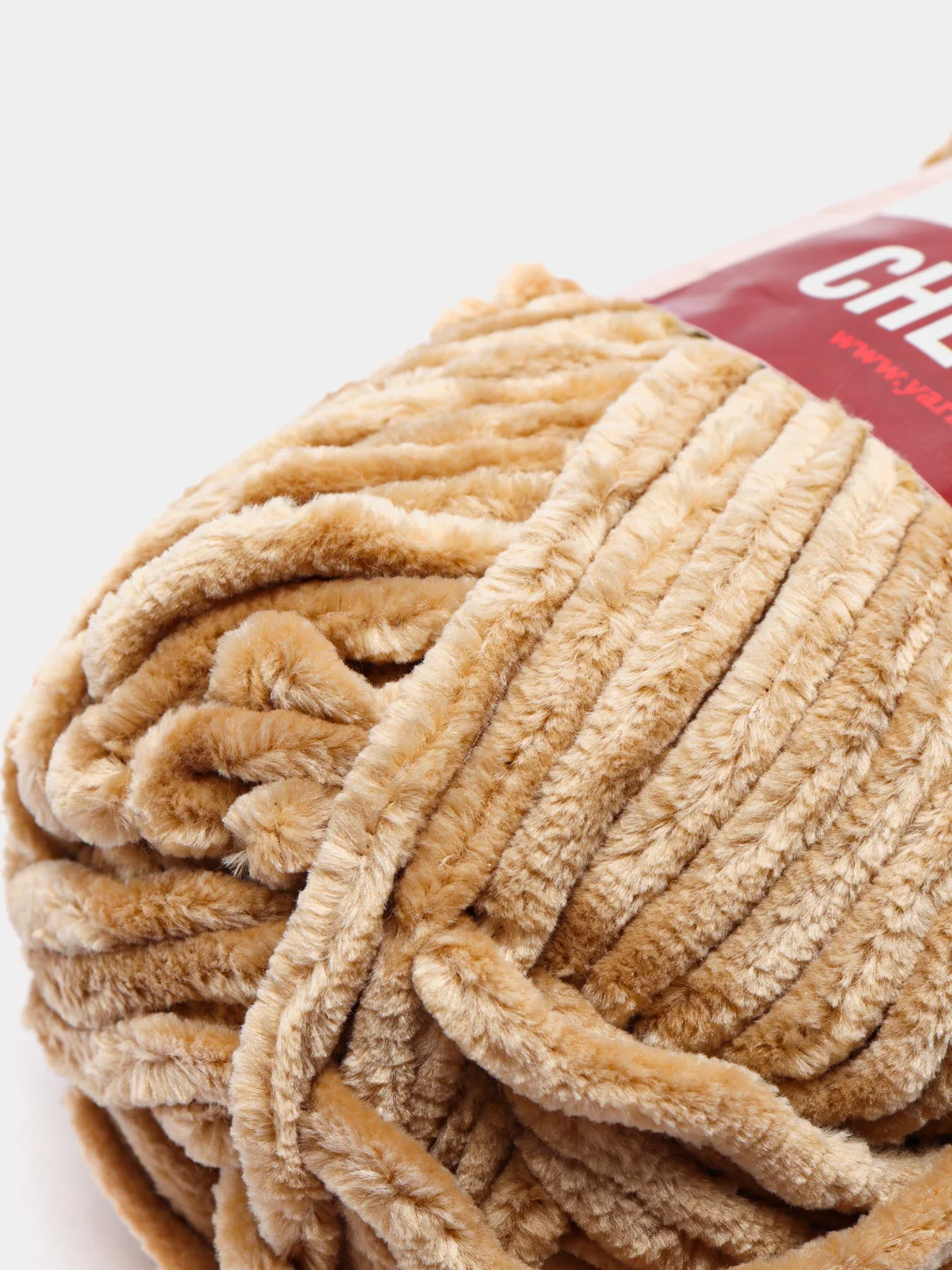 Кремовый пряжа плюшевая YarnArt Chenille
