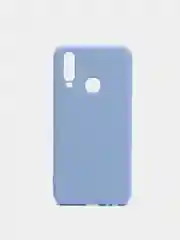 Лавандовый чехол с защитой камеры и бархатом внутри Vivo Y12