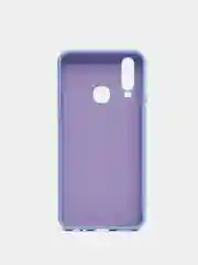 Лавандовый чехол с защитой камеры и бархатом внутри Vivo Y12