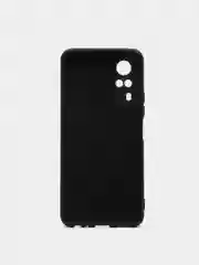 Черный чехол с защитой камеры и бархатом внутри Vivo Y31 / VIVO Y53S