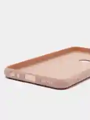 Розовый чехол с защитой камеры и бархатом внутри Vivo Y12