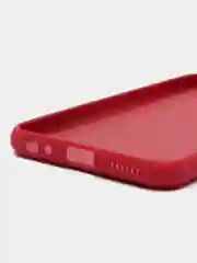 Бордовый чехол с защитой камеры и бархатом внутри VIVO Y11
