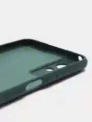 Тёмно-зелёный чехол с защитой камеры и бархатом внутри Vivo Y31 / VIVO Y53S