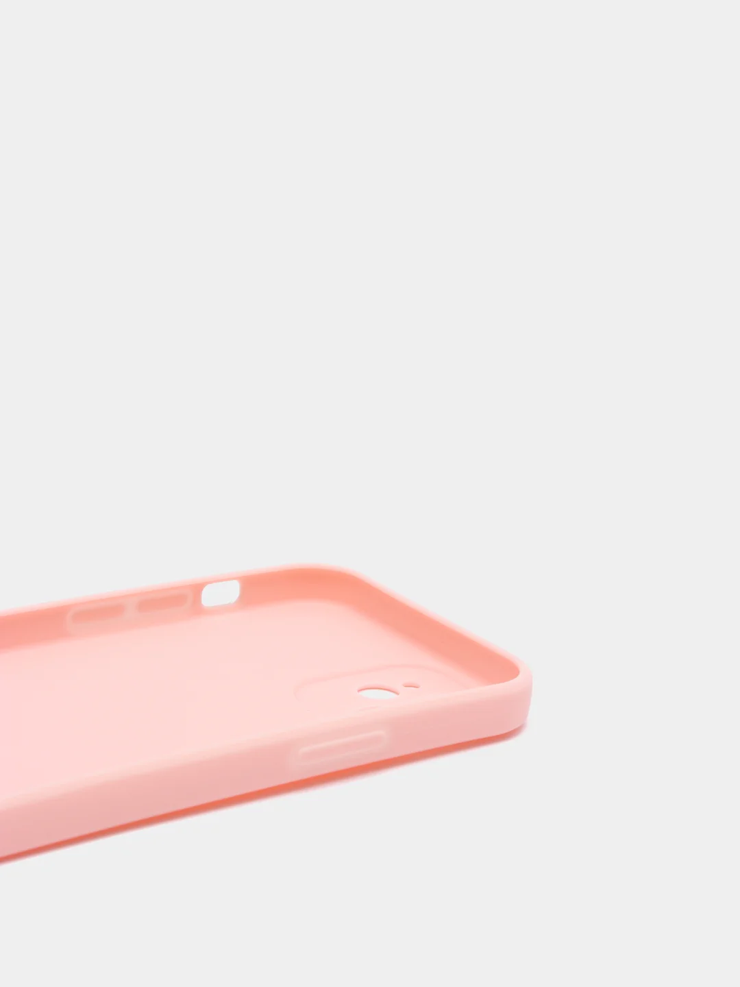 Розовый чехол Silicone Case для iPhone 12, 12 Pro, Max, 12 mini, 13, 13 Pro, Max с защитой камеры