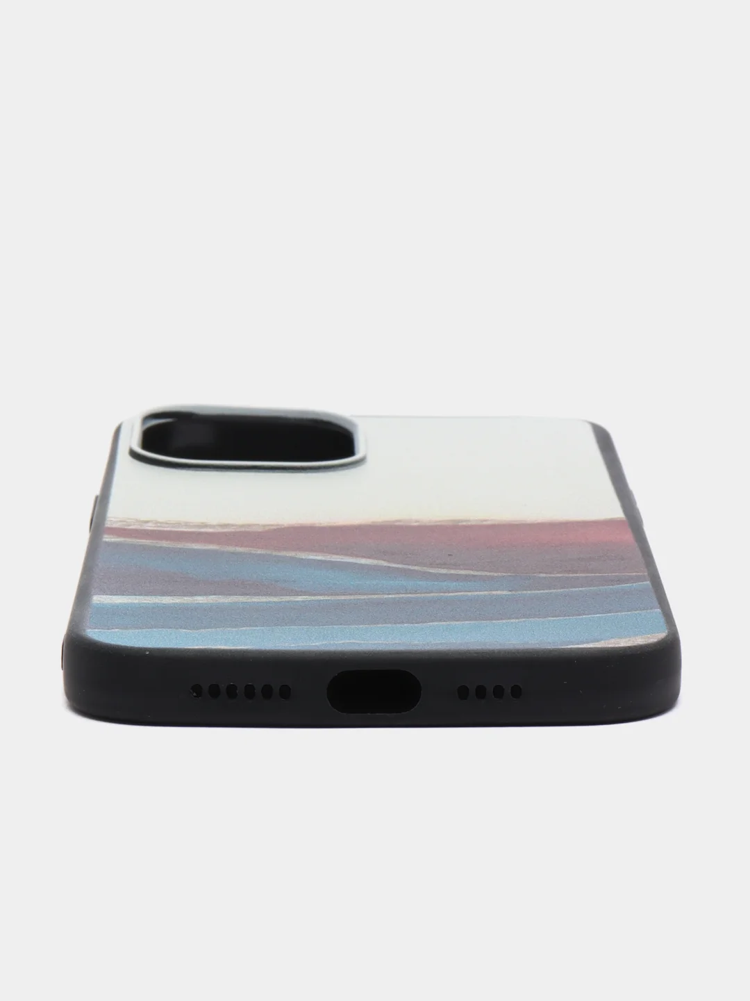 Белый яркий чехол цветные принты картинки iPhone 5S, SE 6 6S 7 8 Plus X XS XR 11 12 Mini Pro Max