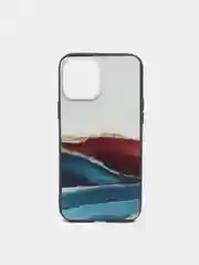 Белый яркий чехол цветные принты картинки iPhone 5S, SE 6 6S 7 8 Plus X XS XR 11 12 Mini Pro Max