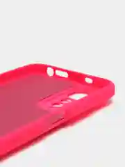 Фуксия чехол с защитой камеры и бархатом внутри Redmi Note 11 2022 6,43 / Note 11S 2022