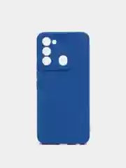 Синий меланж чехол TECNO Spark 8C / TECNO GO 2022 с защитой камеры