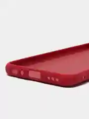 Бордовый чехол с защитой камеры и бархатом внутри Vivo Y31 / VIVO Y53S