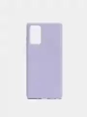 Лавандовый чехол для Samsung Note 20 (2020) с бархатом внутри