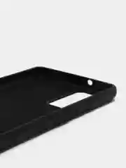 Черный чехол для Samsung Note 20 (2020) с бархатом внутри