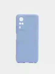 Лавандовый чехол с защитой камеры и бархатом внутри Vivo Y31 / VIVO Y53S