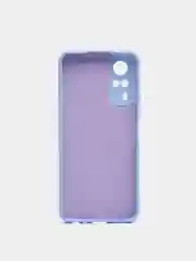 Лавандовый чехол с защитой камеры и бархатом внутри Vivo Y31 / VIVO Y53S