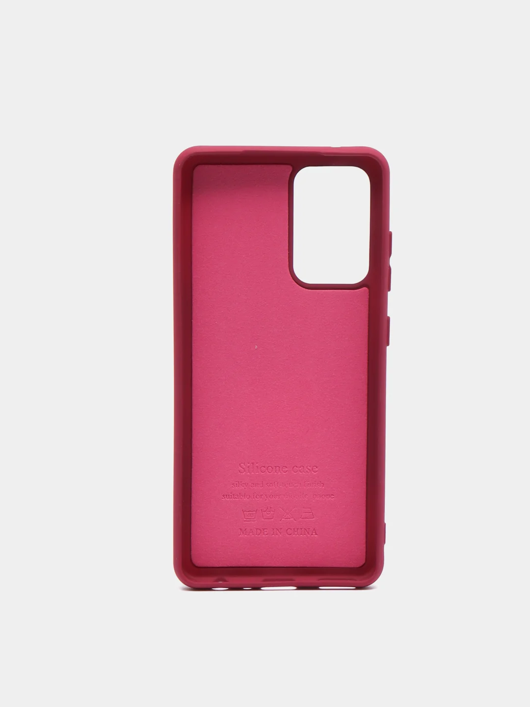 Багровый чехол Samsung Galaxy A52, A11, A42, A41, M51, A01, M31S Core Silicon Case