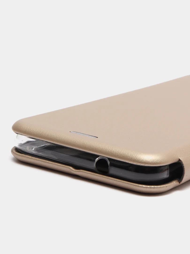 Золотой чехол книжка ZTE Blade A71