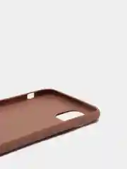Коричневый чехол силиконовый, матовый, мягкий для Айфон iPhone XSMax / 11 / 11 Pro /  11 Pro Max / 12