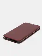 Бордовый чехол книжка Redmi Note 5 / NOTE 5 pro