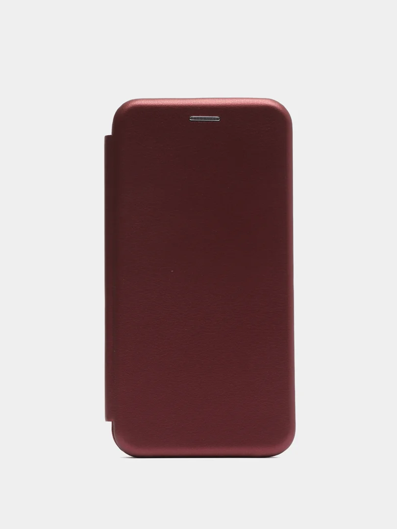 Бордовый чехол книжка Redmi Note 5 / NOTE 5 pro