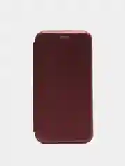 Бордовый чехол книжка Redmi Note 5 / NOTE 5 pro
