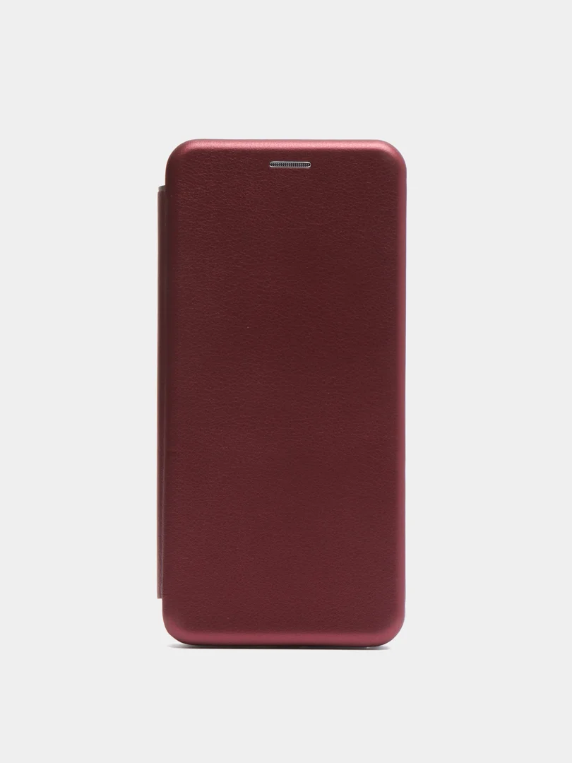 Бордовый чехол книжка ZTE Blade A71