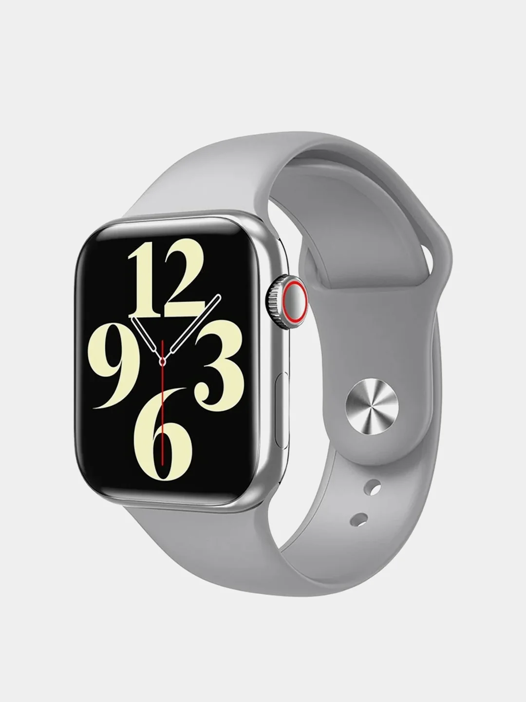 Серебряный смарт часы 8 Премиум серии  Smart Watch х8 se Премиум  Умные часы  8 45 мм 2023new