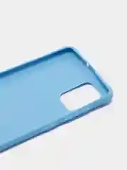 Голубой мягкий и тонкий силиконовый чехол для Samsung Galaxy A31, A41, A51, A71, M31S, M40S