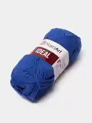 Синий пряжа YarnArt Ideal, 100% хлопок, 50 г, 170 м