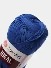 Синий пряжа YarnArt Ideal, 100% хлопок, 50 г, 170 м