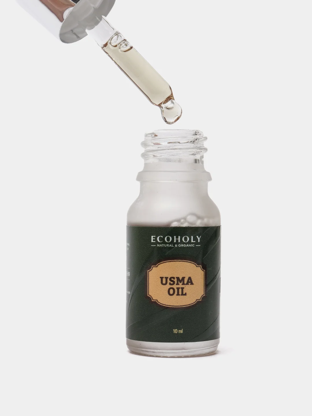 Масло для роста бровей с усьмой ECOHOLY 10 мл