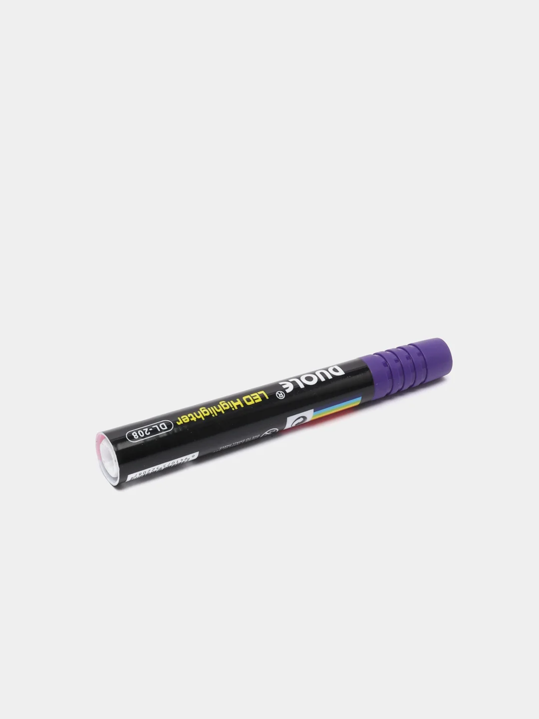 Фиолетовый маркеры меловые для стекла, 7 цветов, LED