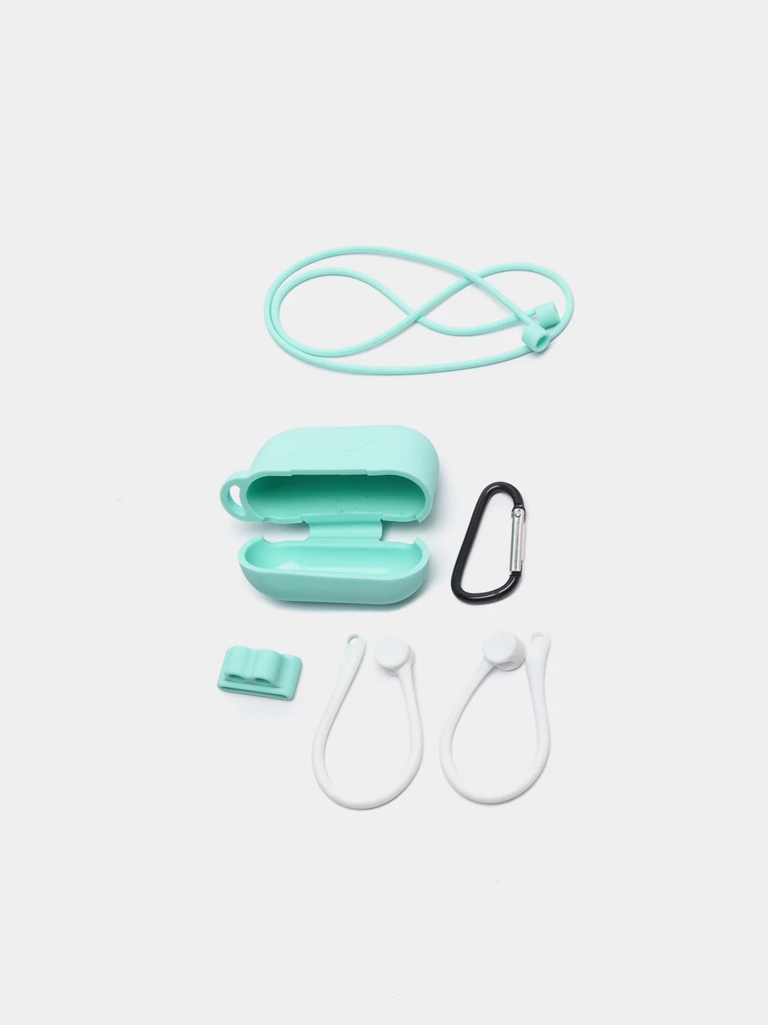 Бирюзовый комплект аксессуаров для Apple AirPods Pro