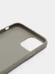 Серый матовый чехол с сердцем на Apple iphone 11, 11Pro, 11ProMax, XS, XSMax, XR, X, 7/8Plus,7/8