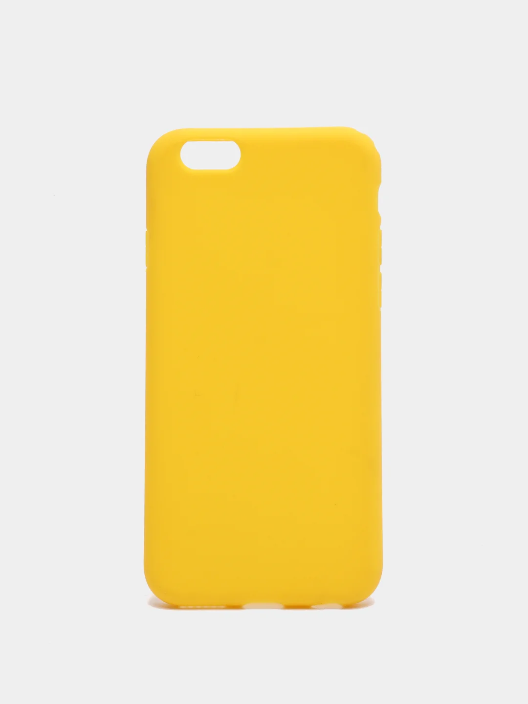 Желтый яркий силиконовый чехол для iPhone, 14 цветов