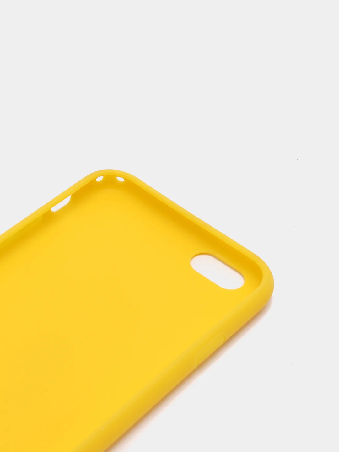 Желтый яркий силиконовый чехол для iPhone, 14 цветов