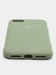 Мятный матовый чехол с сердцем на Apple iphone 11, 11Pro, 11ProMax, XS, XSMax, XR, X, 7/8Plus,7/8