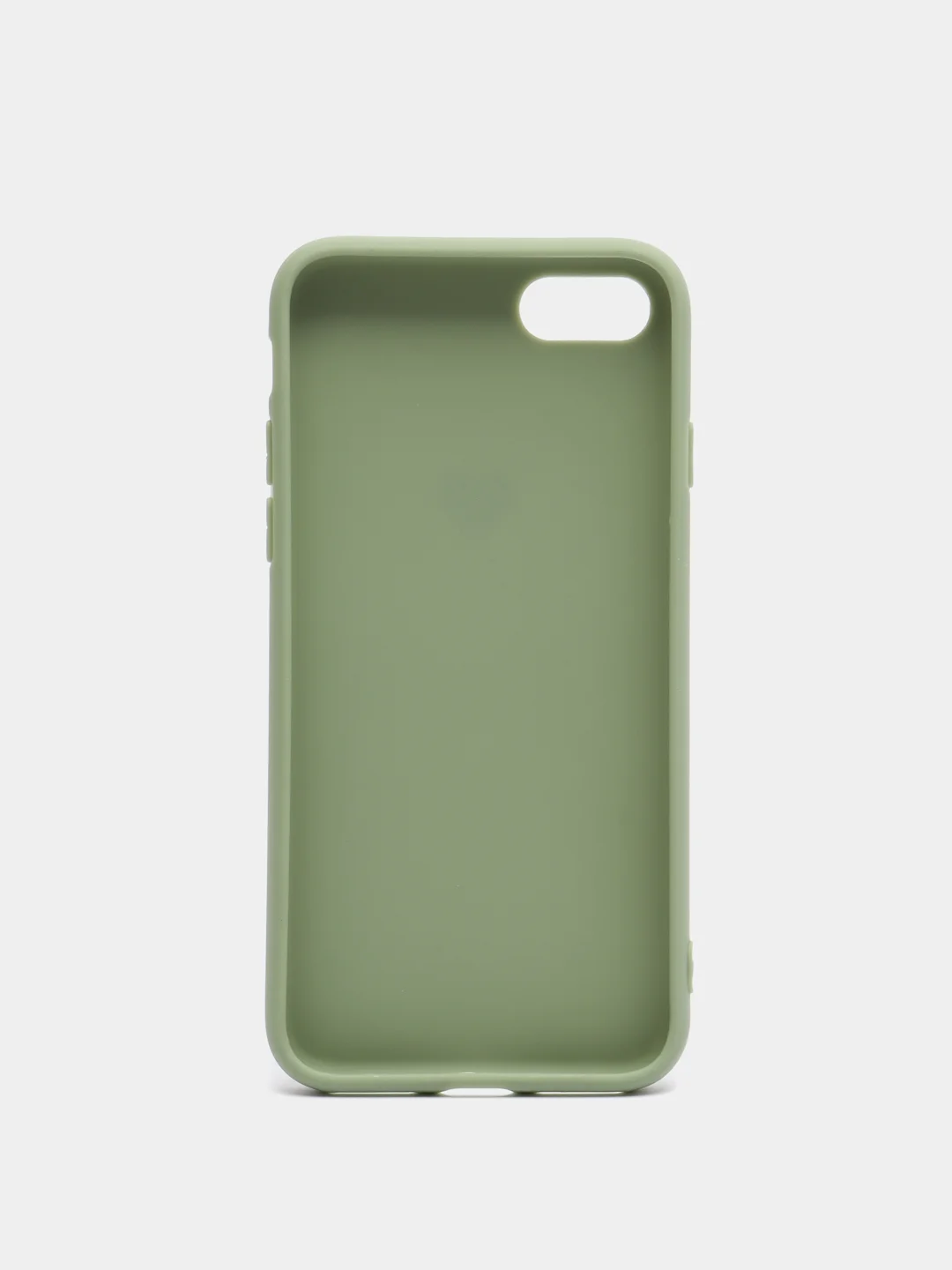 Мятный матовый чехол с сердцем на Apple iphone 11, 11Pro, 11ProMax, XS, XSMax, XR, X, 7/8Plus,7/8