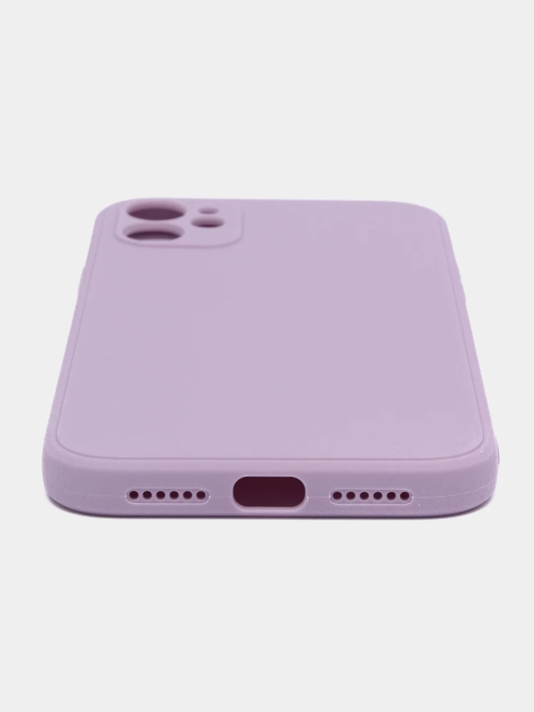 Лавандовый противоударный чехол с защитой камеры на 11 iPhone