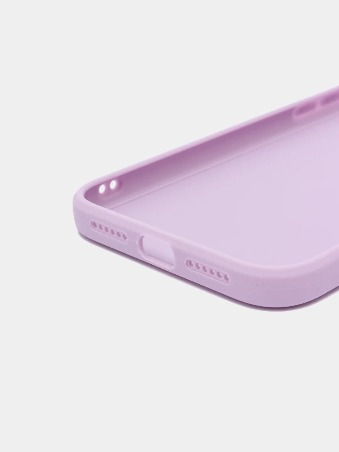 Лавандовый противоударный чехол с защитой камеры на 11 iPhone