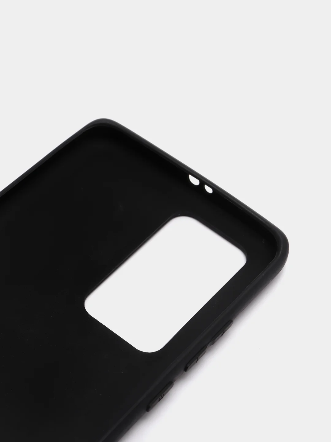 Черный чехол силиконовый матовый для Huawei P40 Lite/P30Lite/Honor 9C/9A/7A/9S/9X/30/20/8A/10Lite