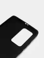 Черный чехол силиконовый матовый для Huawei P40 Lite/P30Lite/Honor 9C/9A/7A/9S/9X/30/20/8A/10Lite