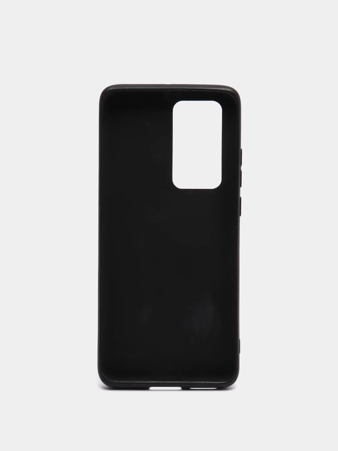 Черный чехол силиконовый матовый для Huawei P40 Lite/P30Lite/Honor 9C/9A/7A/9S/9X/30/20/8A/10Lite