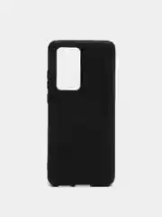 Черный чехол силиконовый матовый для Huawei P40 Lite/P30Lite/Honor 9C/9A/7A/9S/9X/30/20/8A/10Lite